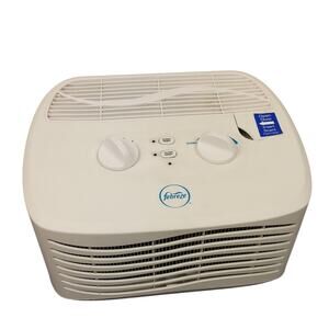 Febreze Tabletop Air Purifier FHT170W White HEPA Filter 100 Sq Ft Coverage